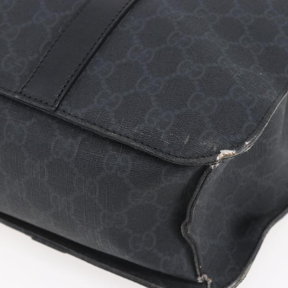 GUCCI GG Supreme Hand Bag PVC Black 322072 Auth ep12169 - Picture 15 of 16